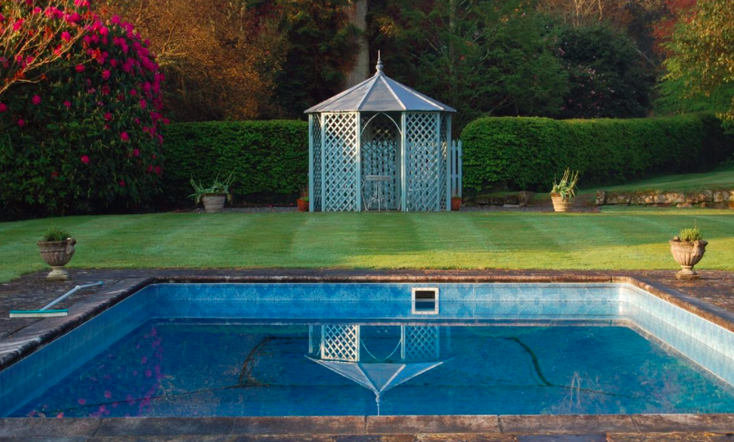 Breathe, swim, sauna - a Summer's evening at Scorrier House